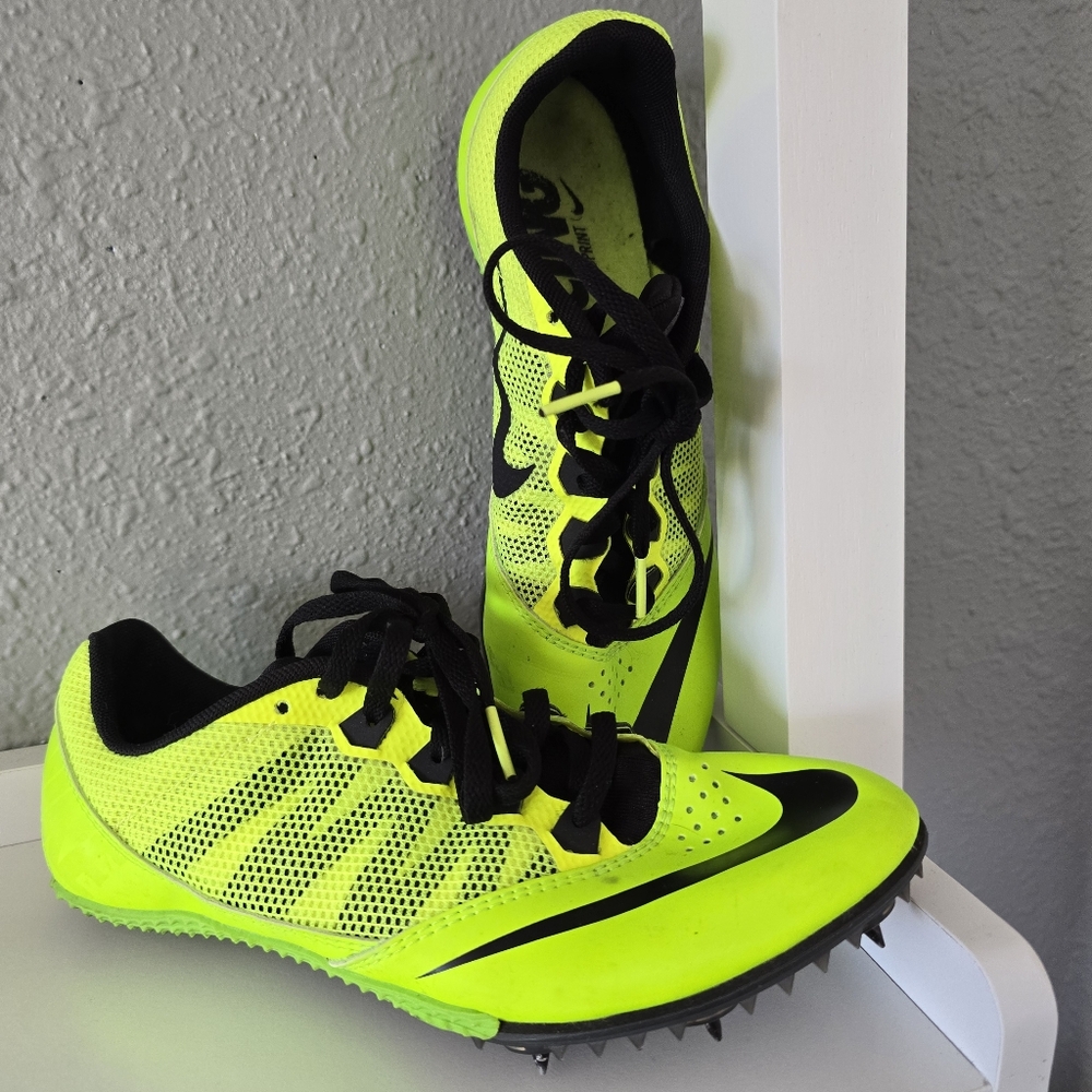 Nike Zoom Rival Zoom Sprint Racing Electric Green Track